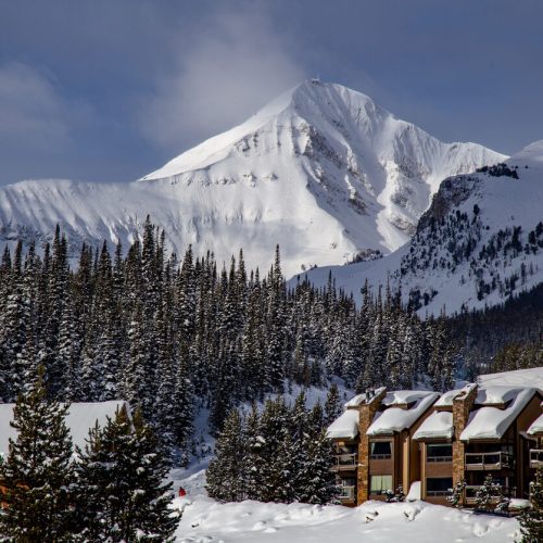 Lone Peak at Big Sky, Montana