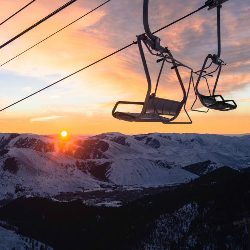 Chairlift Sunrise - Sun Valley, Idaho